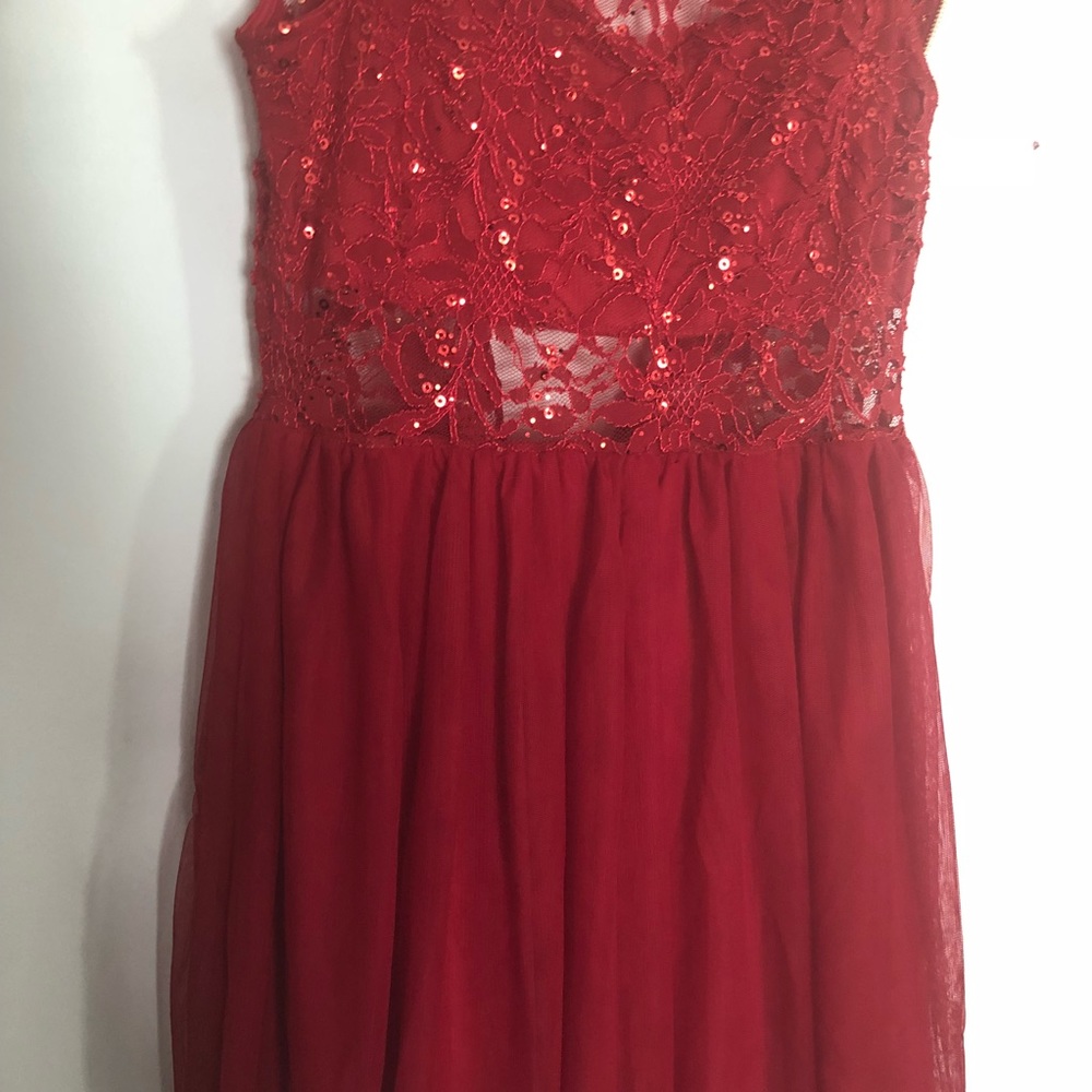 Formal Red lace dress // children’s // teens //